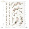 kwiatki, różowe kwiaty, ornamenty kwiatowe, dekory kwiatowe, girlandy kwiatowe, R681, flowers, pink flowers, flower ornaments, flower decors, flower garlands, Blumen, rosa Blumen, Blumenschmuck, Blumendekorationen, Blumengirlanden, flores, flores rosas, a